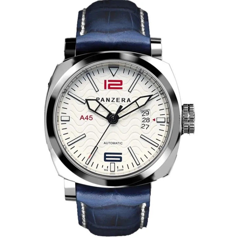 Aquamarine 45 - White Blue