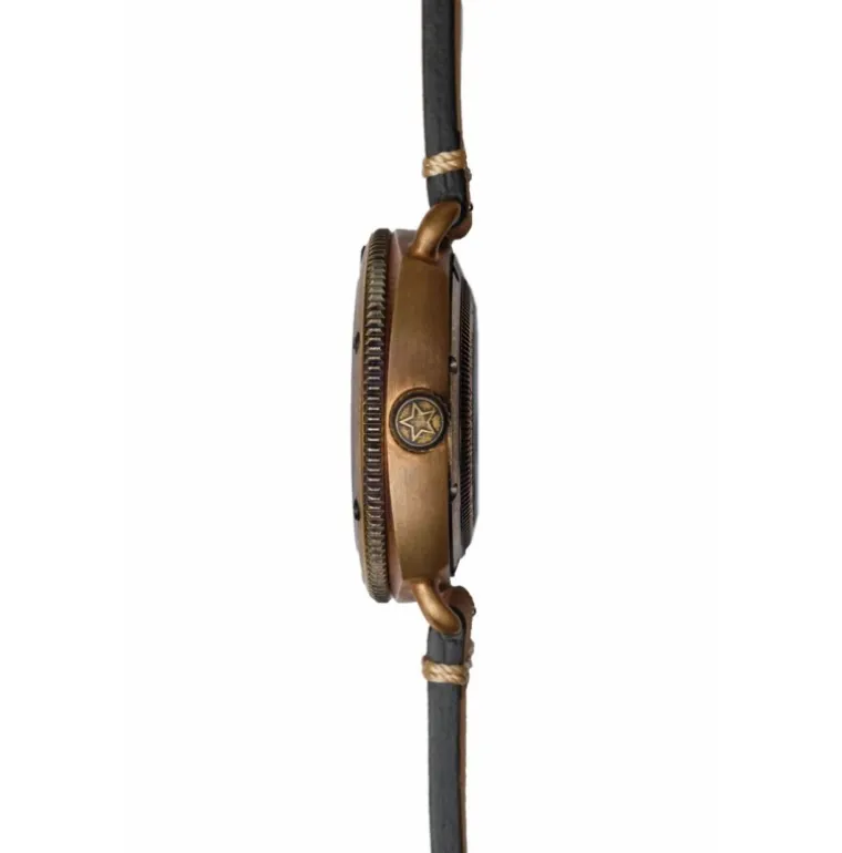 bronze_defender_m_deep_bl_3.webp Bronze Defender 200M Deep Blue Dial Black Leather Strap