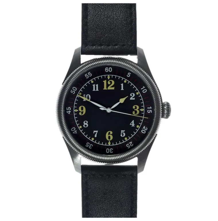 Classic 46mm WW2 Japanese Kamikaze Automatic Aviator