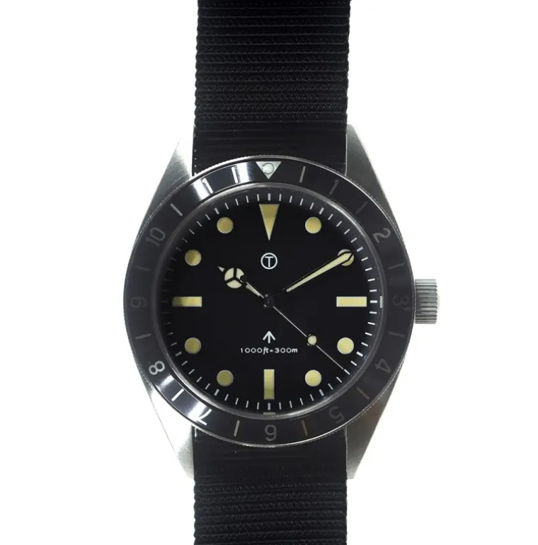 Classic 1960s Pattern Sterile Hybrid Dual Time Zone Divers