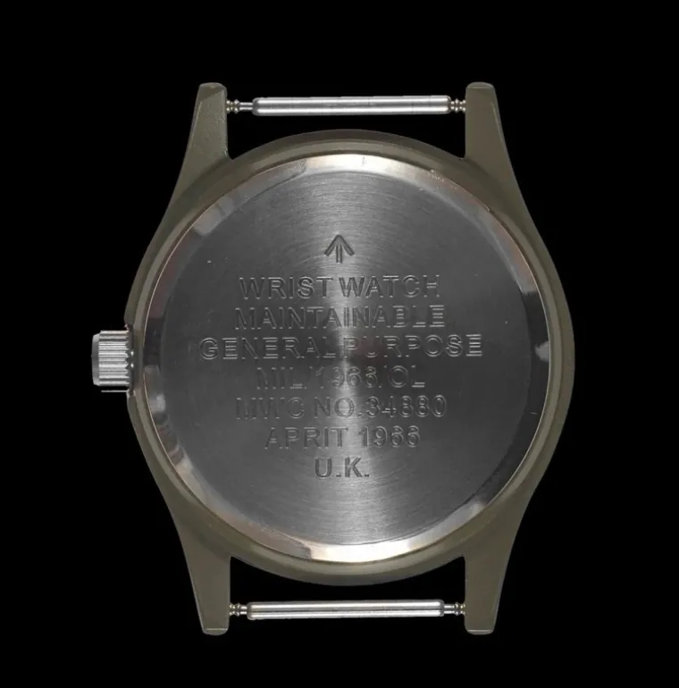 Classic 1960s/70s Pattern Olive Drab European Watch