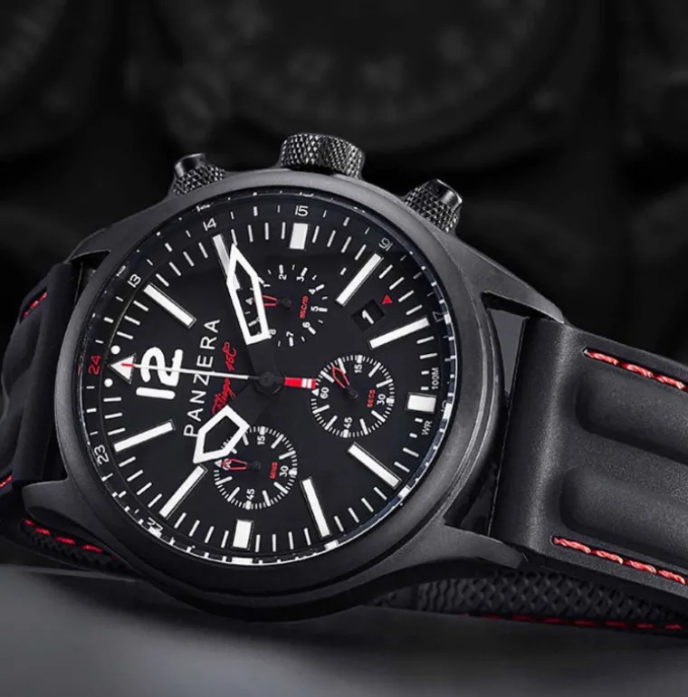 flieger__chronograph_blac_4-4.webp Flieger 46 Chronograph Black Red