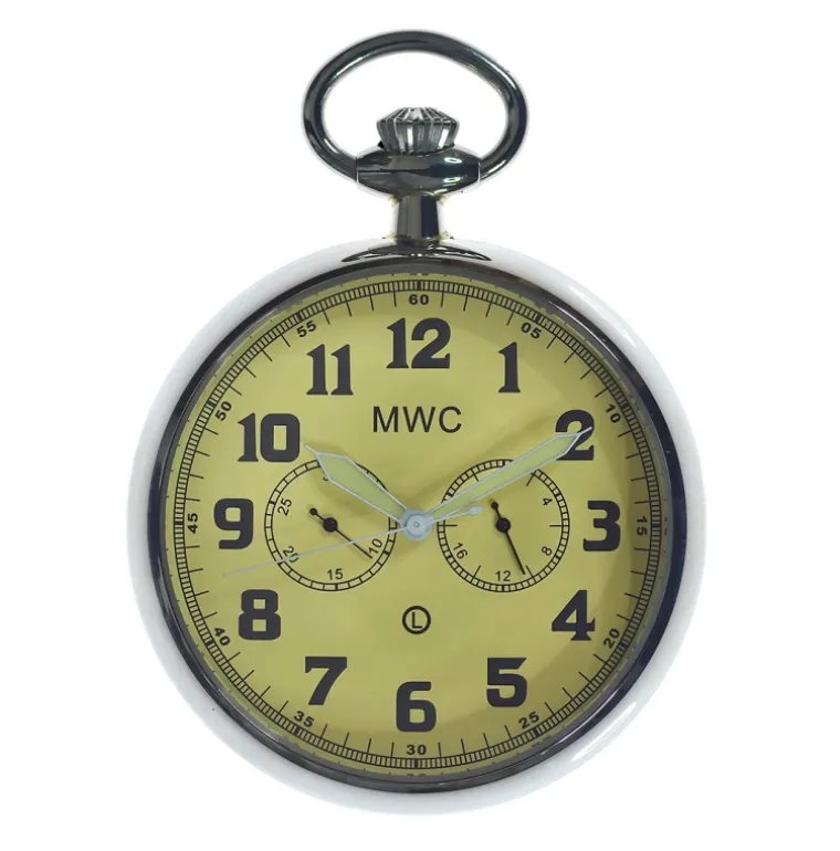 General Service Military Pocket Watch Cream Dial
