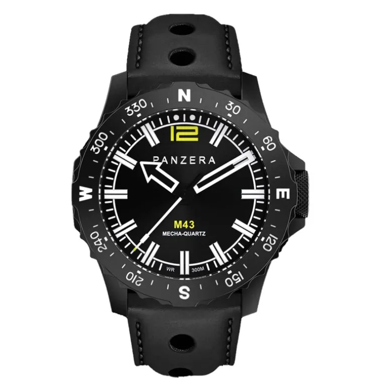 MECHA 43 LEATHER BLACK