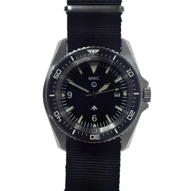 Military Divers Watch (Swiss Quartz) Sapphire Crystal and Ceramic Bezel