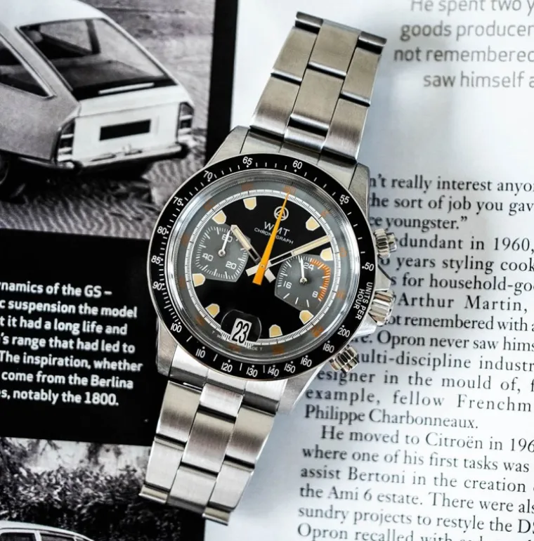 Monza V2 – Black Dial / Bezel Insert Aged / Limited Edition 50 pc