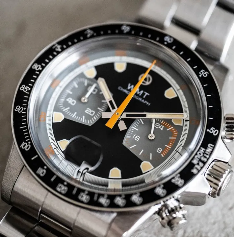 Monza V2 – Black Dial / Bezel Insert Aged / Limited Edition 50 pc