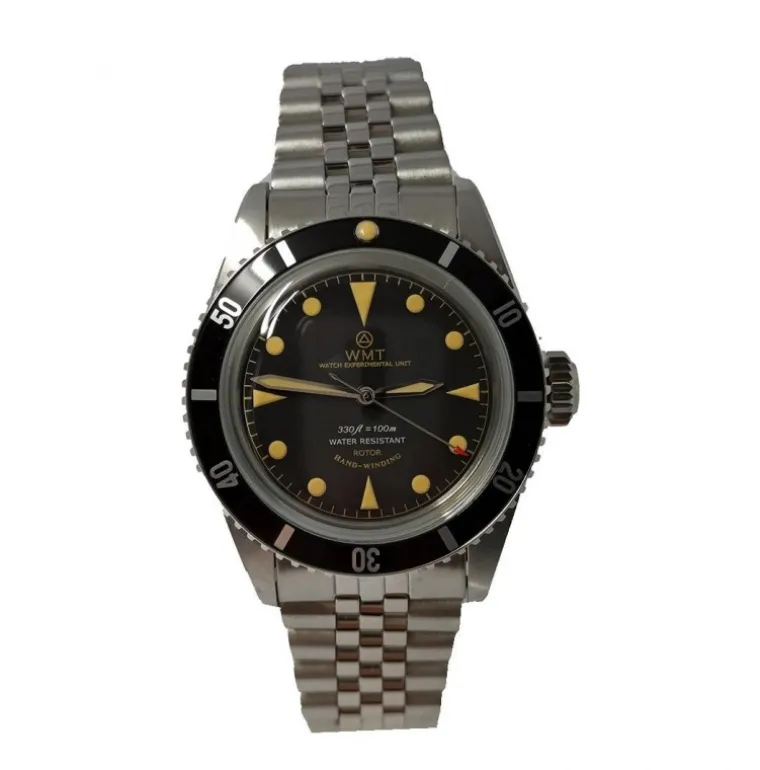 Sea Diver Black Bracelet Jubilee