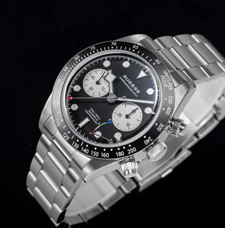 sugess_s_bb_black_manual__2.webp Sugess S457 BB Black Manual Chronograph