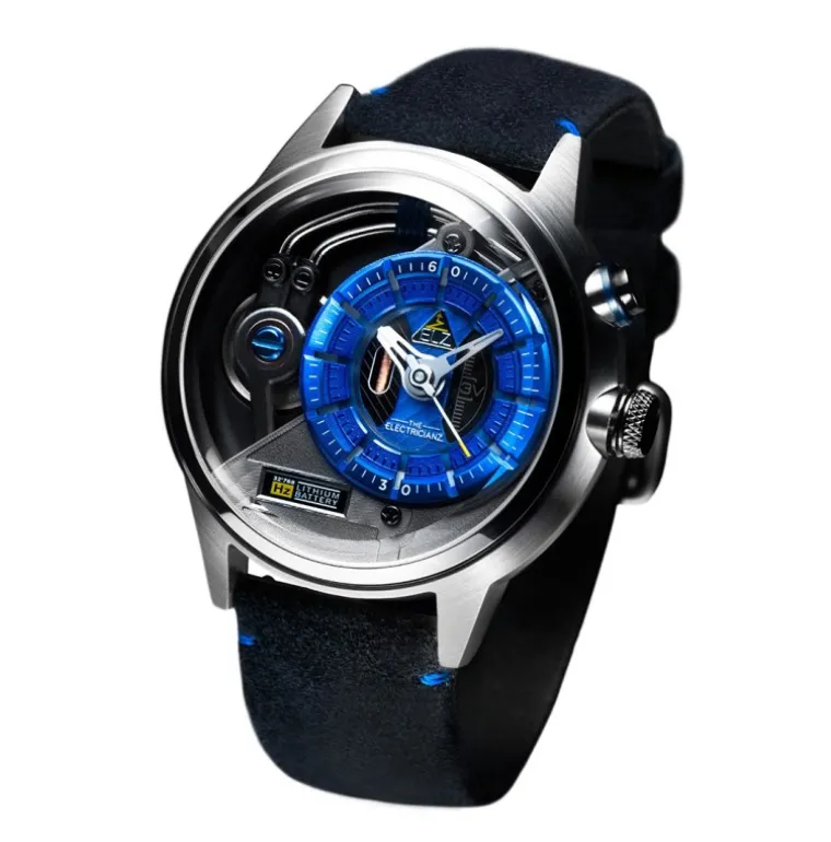 THE STONE Z BLUE LEATHER