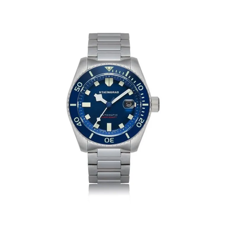 Volga Defender Blue Dial 316L BRACELET
