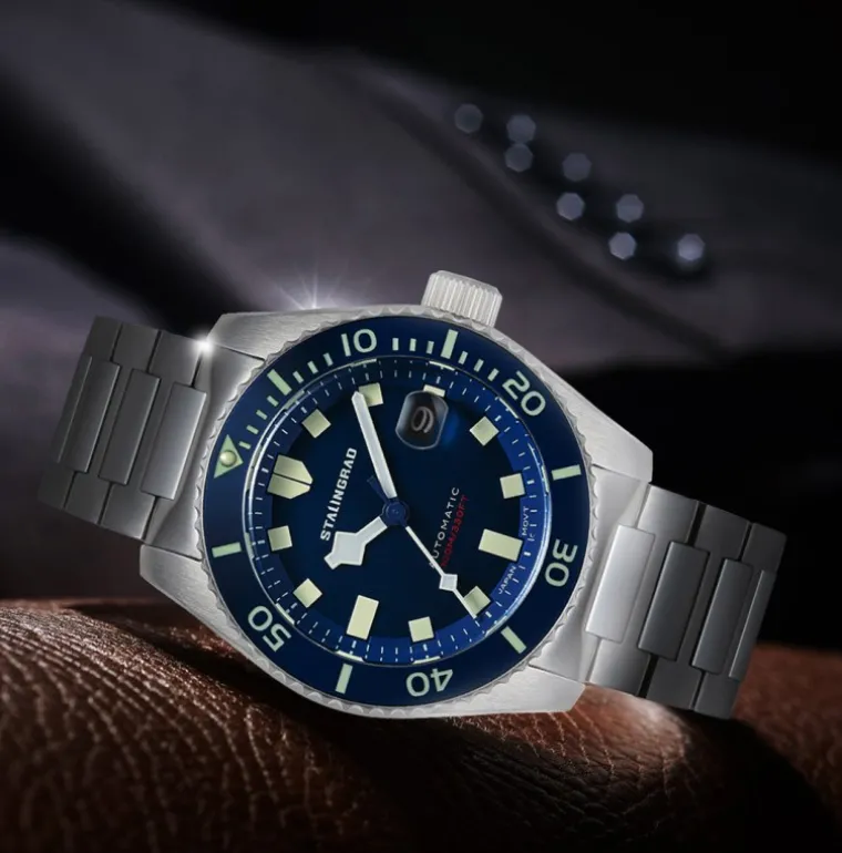 Volga Defender Blue Dial 316L BRACELET