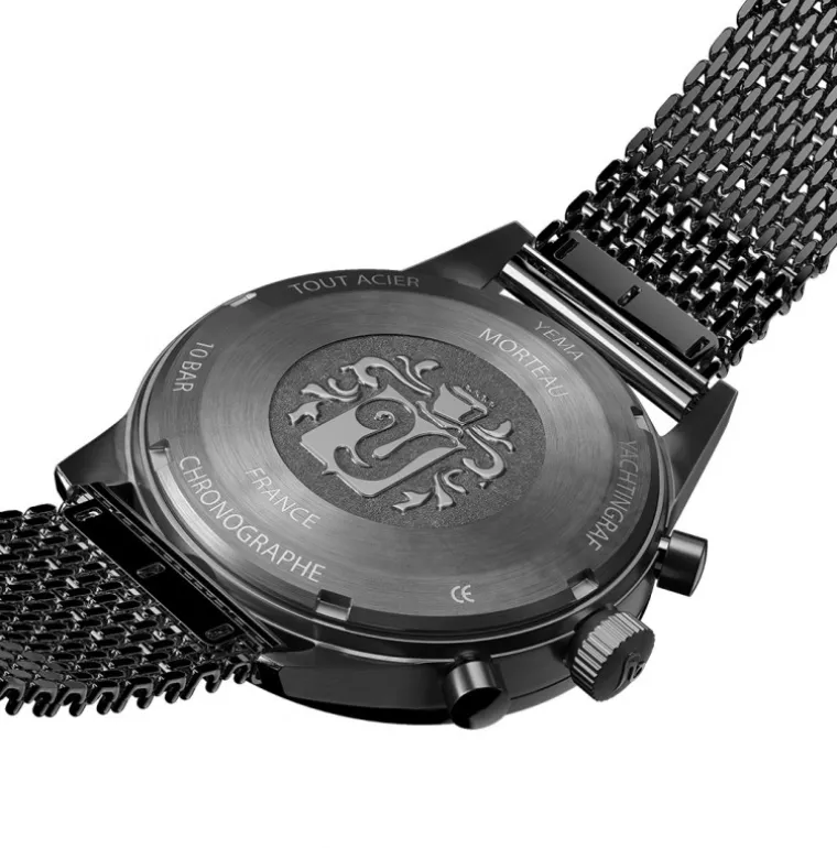 Yachtingraf Croisière Meca-Quartz Leather Blue