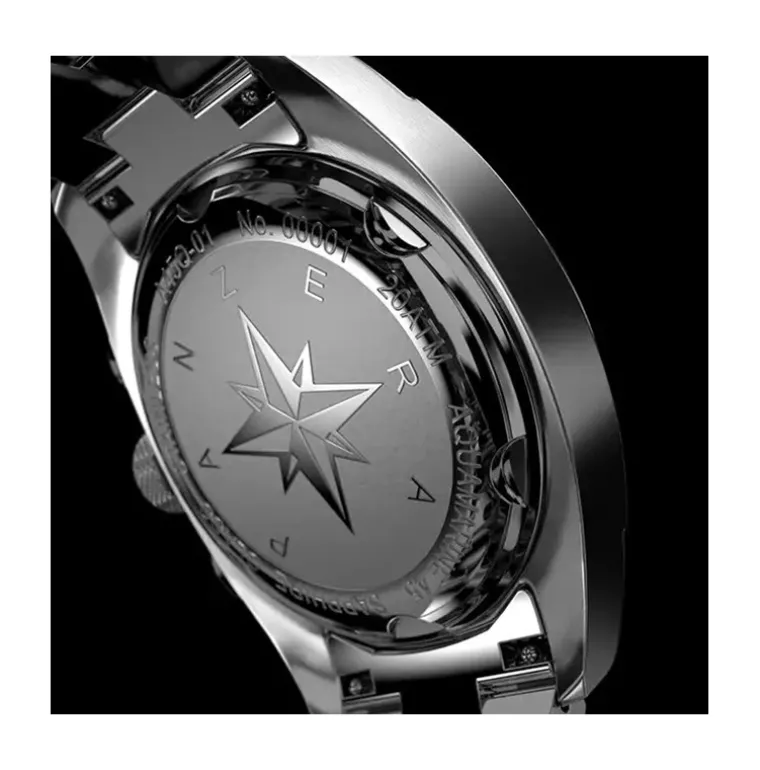 Aquamarine Quartz Chrono Blue Silicon R11
