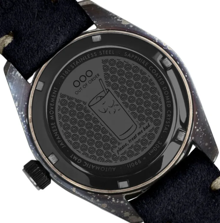 BOMBA BLU AUTOMATIC GMT