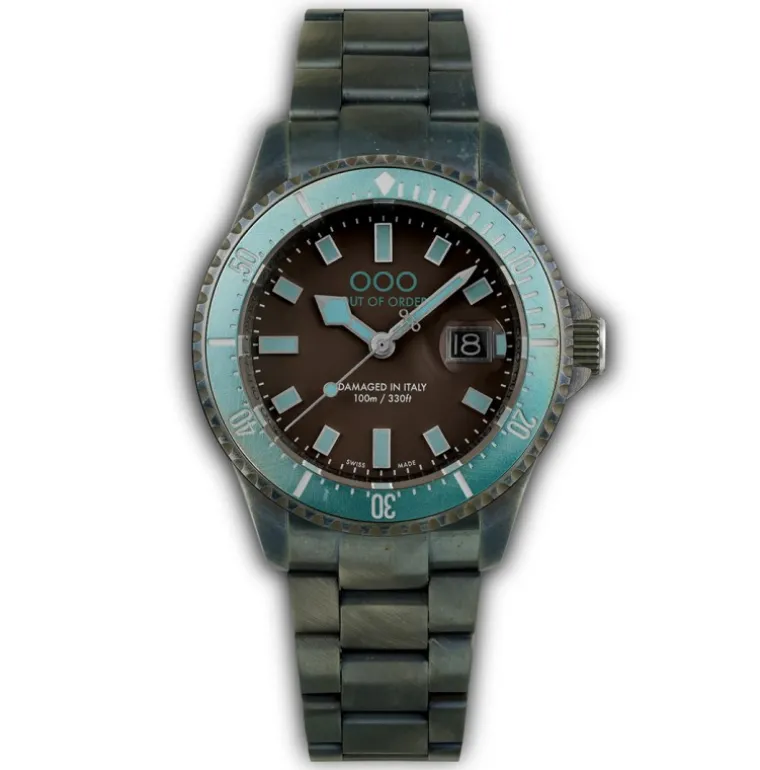 CASANOVA TURQUOISE AND BROWN - ULTRA DISTRESSED