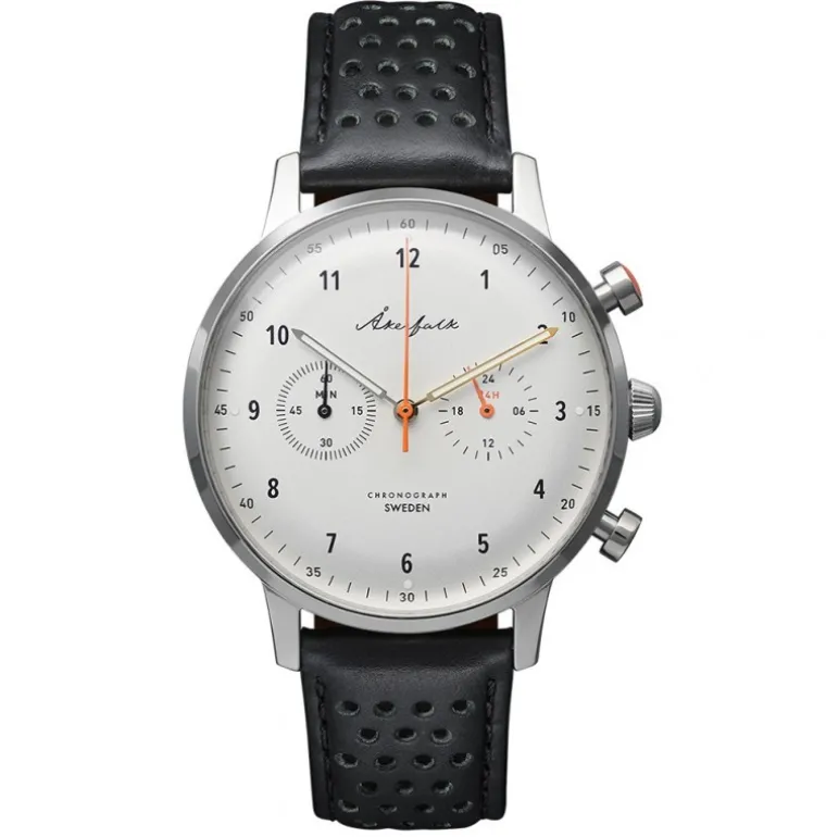 Chronograph | 12h/24h White Black