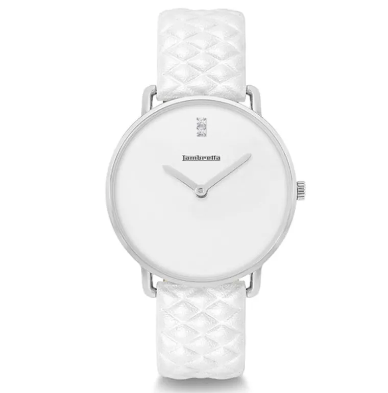 Giulia 34 Uno Quilted Silver White