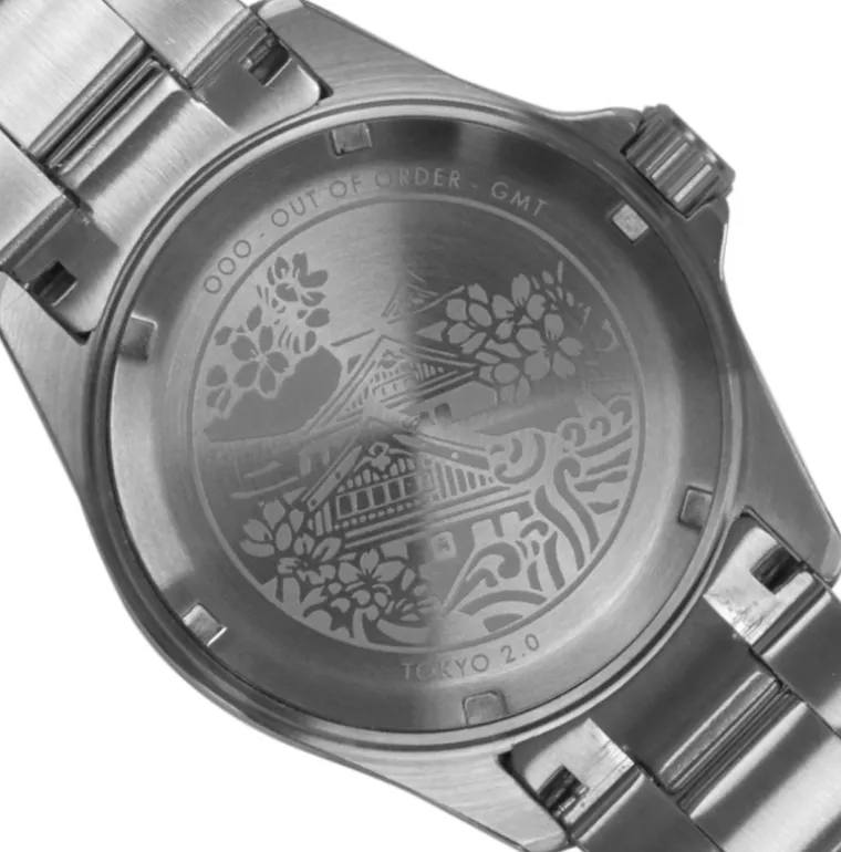 GMT TOKYO SHIBUYA - ULTRA BRUSHED SWISS MADE