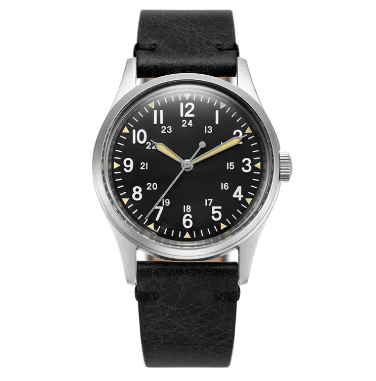 Jungle Field - Black Leather