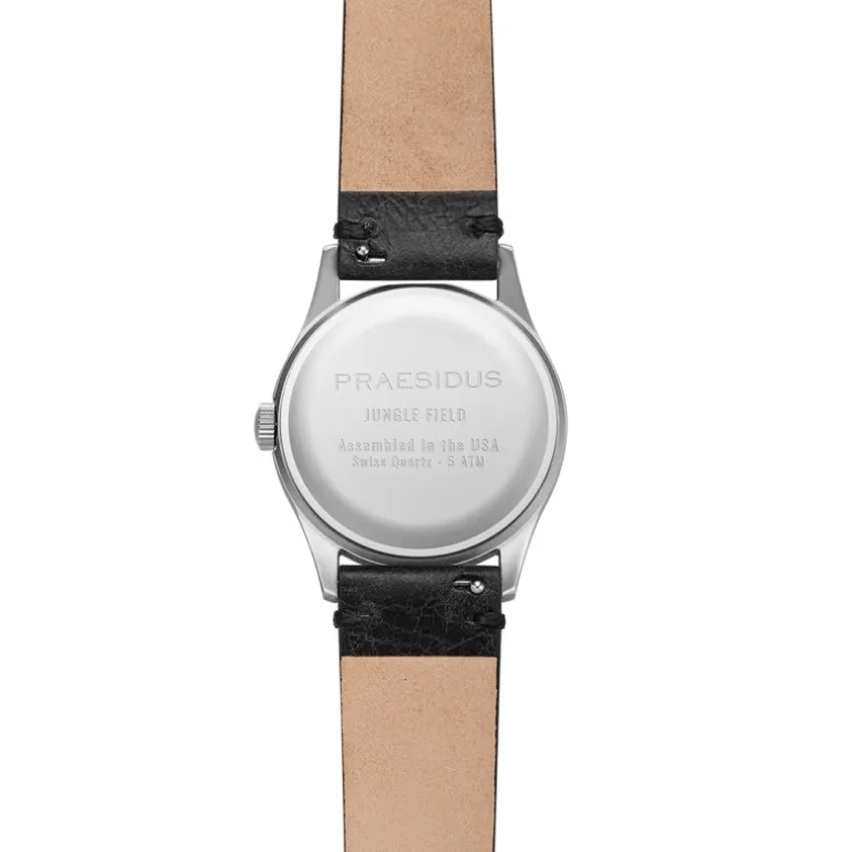 Jungle Field - Black Leather