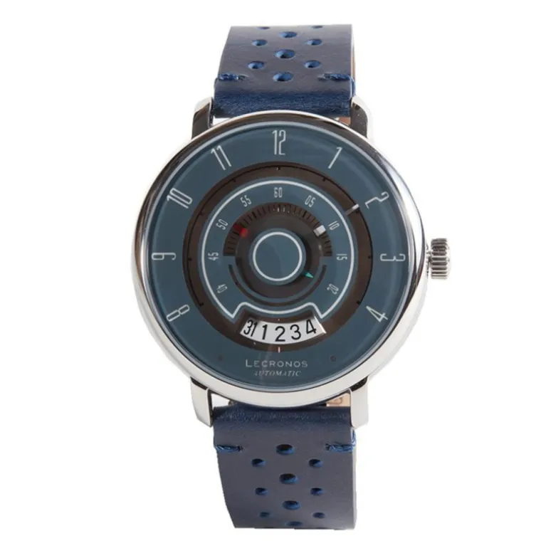 Lecronos Leather Blue