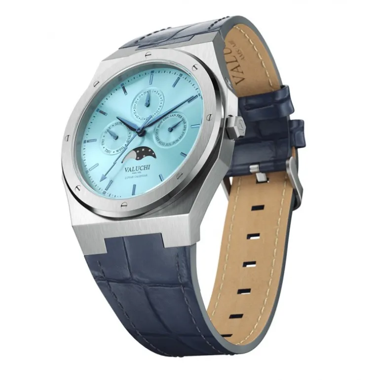Lunar Calendar - Silver Ice Leather