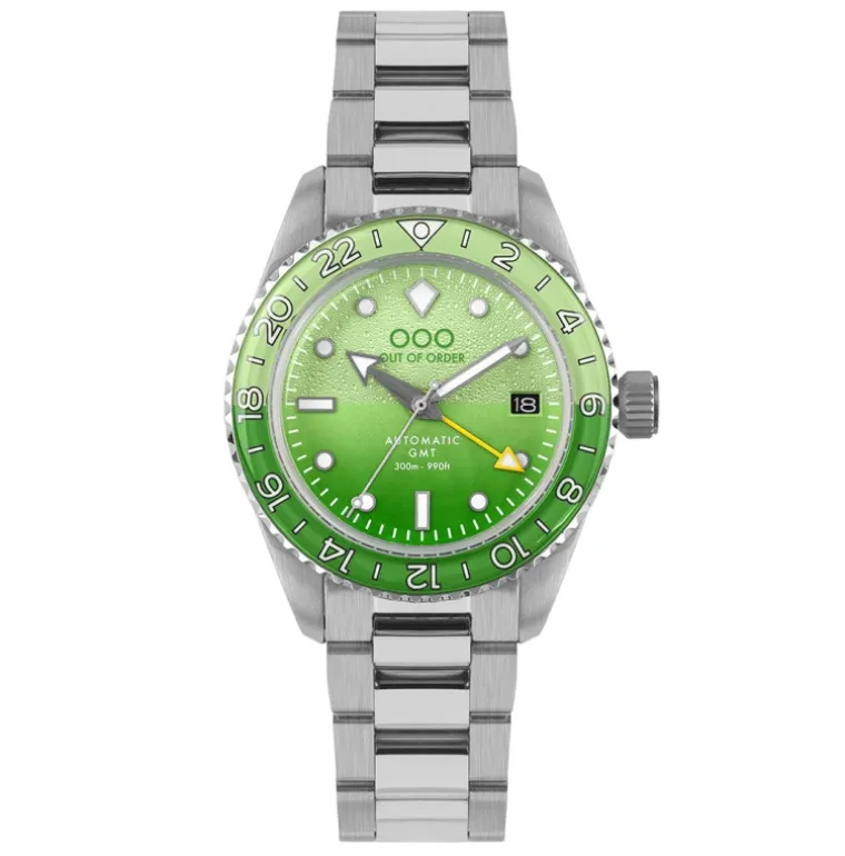 MIDORI AUTOMATIC GMT - ULTRA BRUSHED