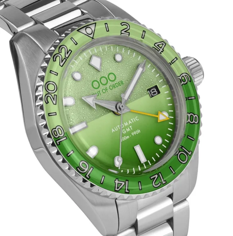 MIDORI AUTOMATIC GMT - ULTRA BRUSHED