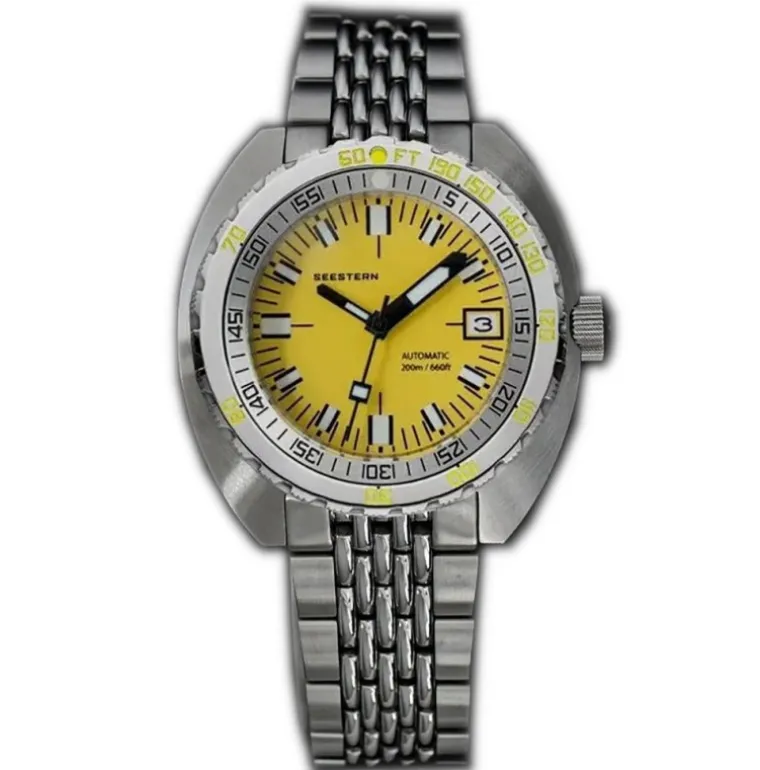 Seestern Vintage S406 Mechanical Yellow