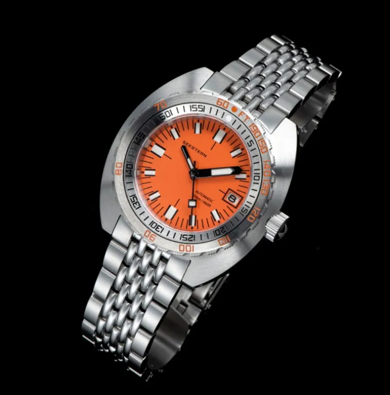 Seestern Vintage S406 Mechanical Orange