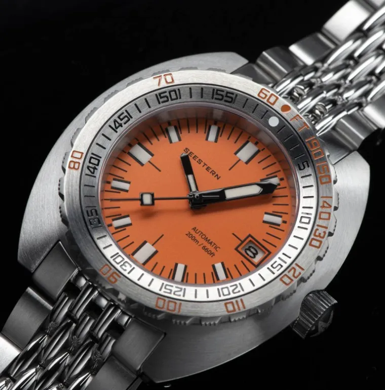Seestern Vintage S406 Mechanical Orange