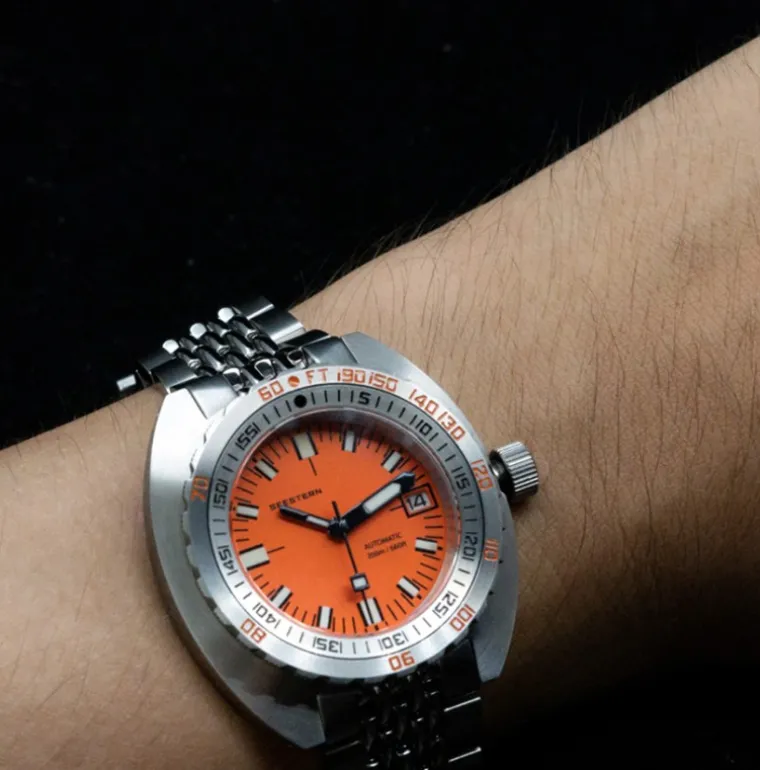 Seestern Vintage S406 Mechanical Orange