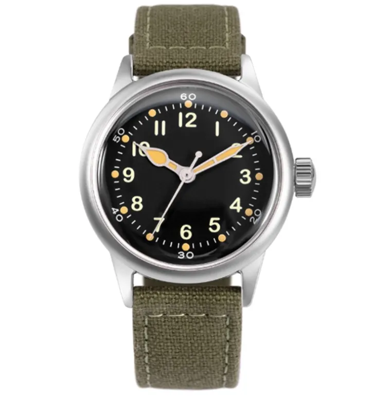Service Watch - Black Canvas