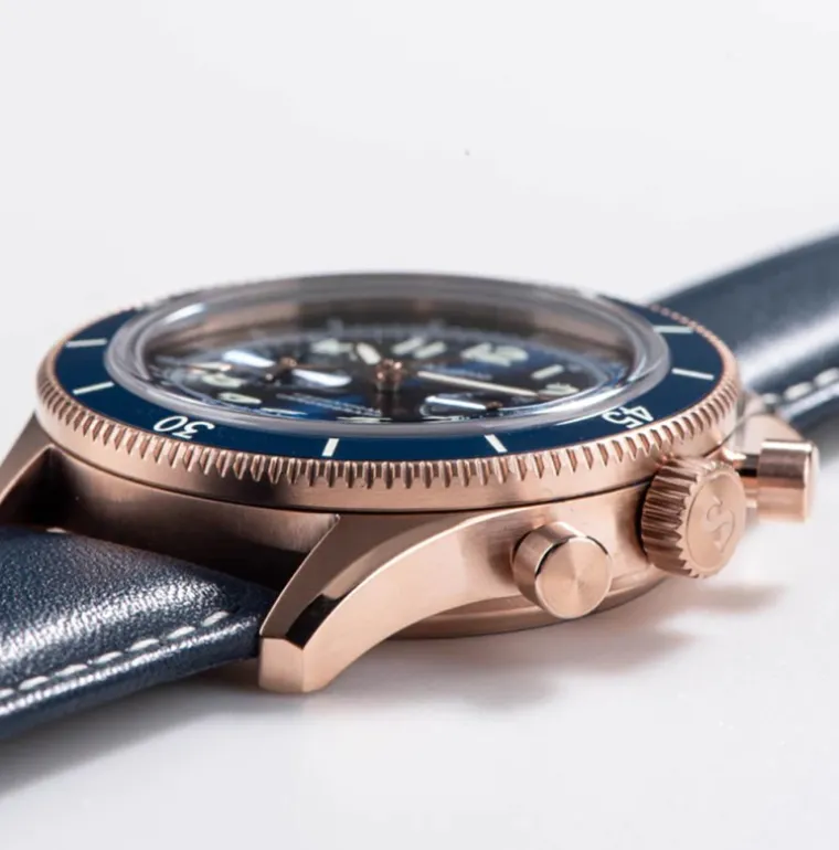 Sugess Chrono Heritage 423 Rose Gold