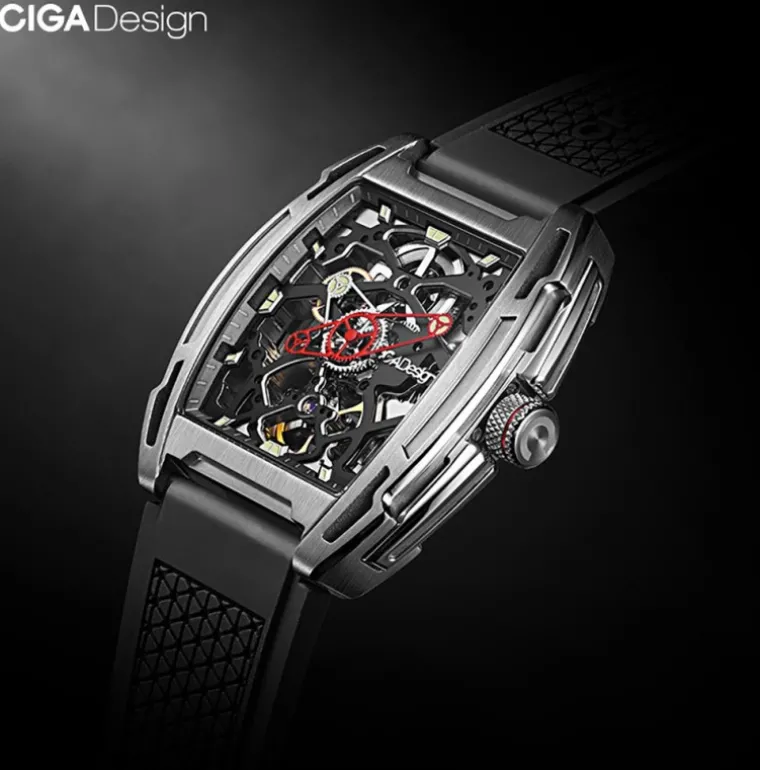 Z Series Automatic Edge Exploration Silver Red
